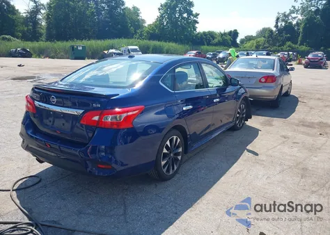 2016 Nissan Sentra Sr из США, поврежденный, VIN 3N1AB7AP3GY230606